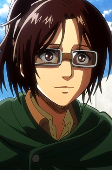 Hange Zoe from Attack on Titan Season 2