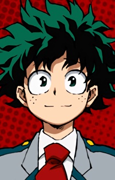 Izuku Midoriya from My Hero Academia