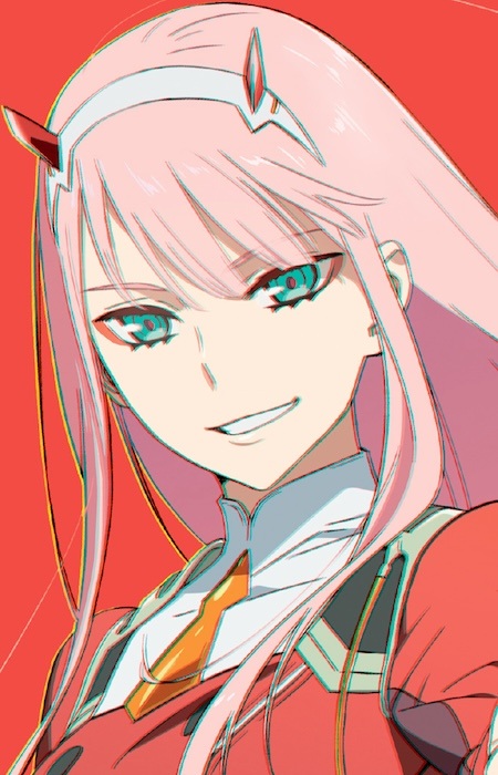 Zero Two from DARLING in the FRANXX